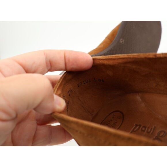 Paul Green Brown Suede Loafers - Picture 13 of 14